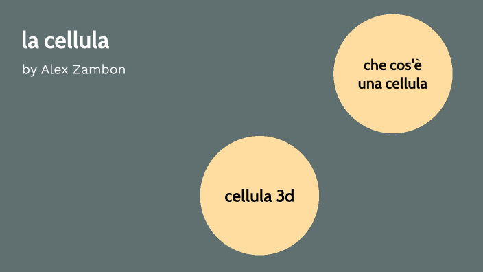 la cellula by alex zambon on Prezi