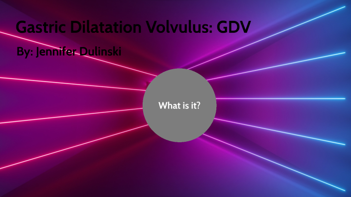 Gastric Dilatation Volvulus: GDV By Jennifer Dulinski On Prezi