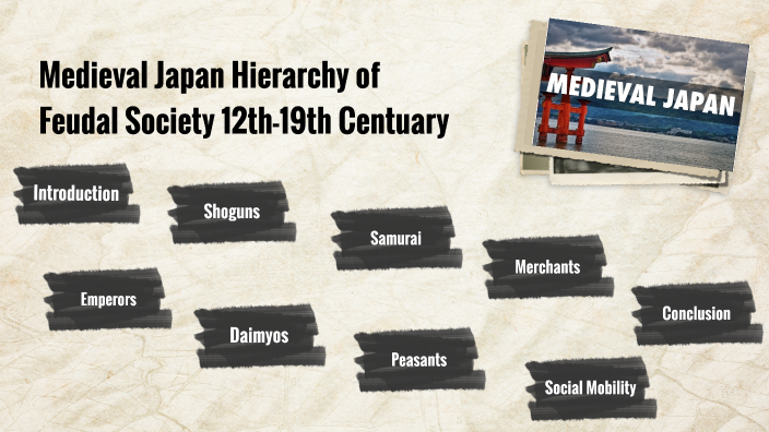 Medieval Japan Hierarchy of Feudal Society by Inshaal Hemani on Prezi