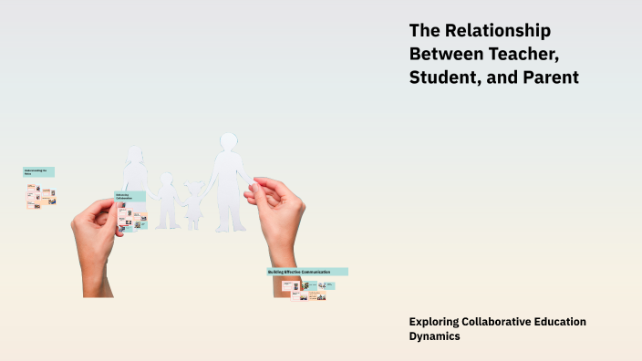 The Relationship Between Teacher, Student, and Parent by Inga Postica ...