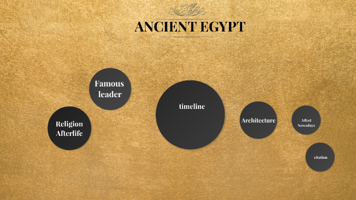 Ancient Egypt by Be Together on Prezi