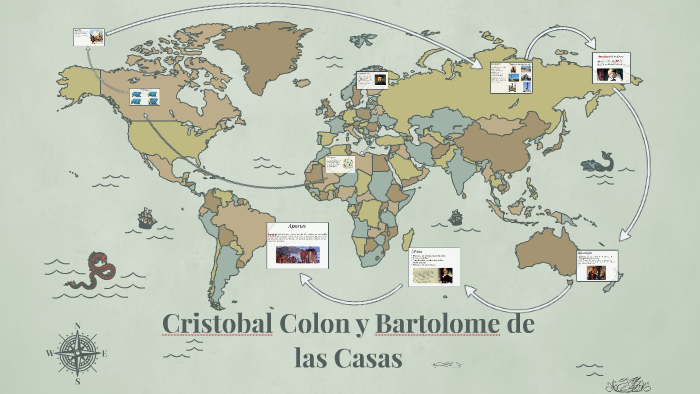 Cristobal Colon y Bartolome de las Casas by Mery Medeus