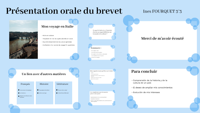 Présentation orale du brevet by Ines FOURQUET on Prezi