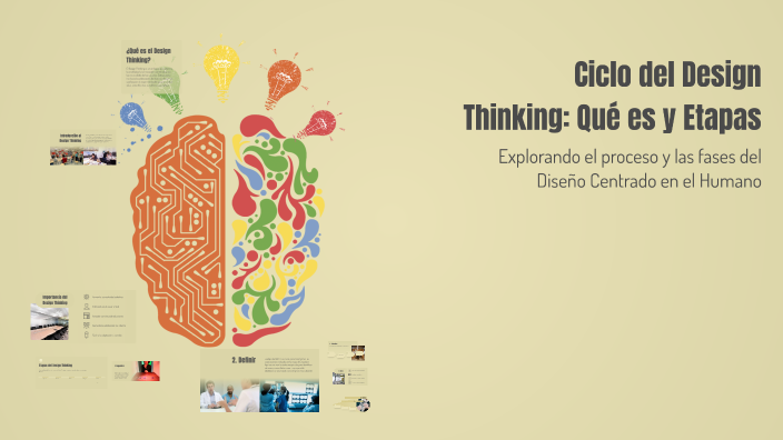 Ciclo del Design Thinking: Qué es y Etapas by Mariana Villegas on Prezi