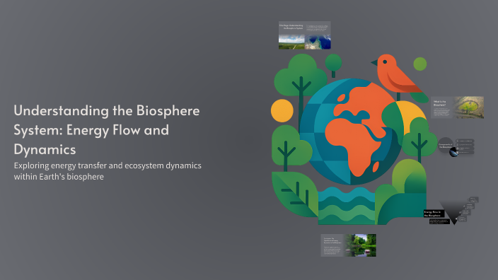 Understanding the Biosphere System: Energy Flow and Dynamics by Wyatt ...