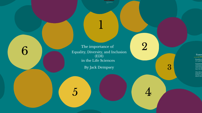 Equality, Diversity, and Inclusion in Life Sciences by Jack Dempsey on ...