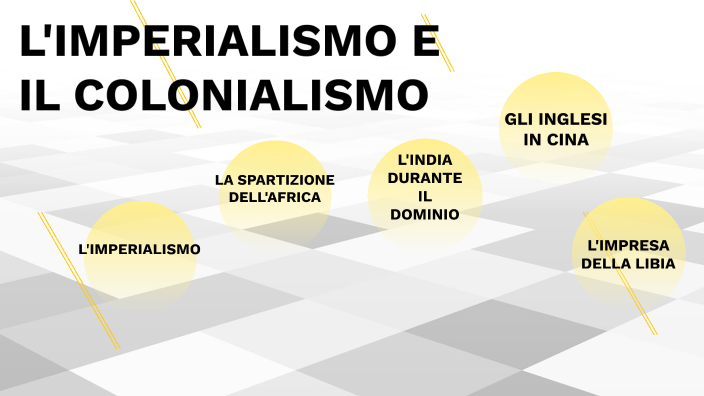 IMPERIALISMO E COLONIALISMO By Marta Boschetto On Prezi