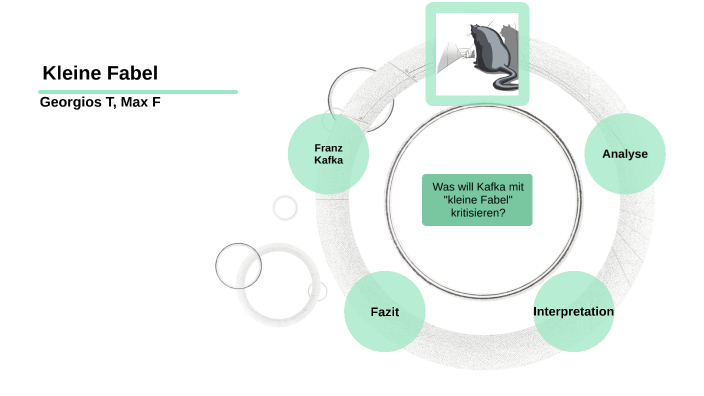 Franz Kafka Kleine Fabel Interpretation prezi.com