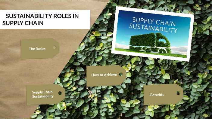 Role Of Sustainability In A Supply Chain By Amirul Akmal On Prezi