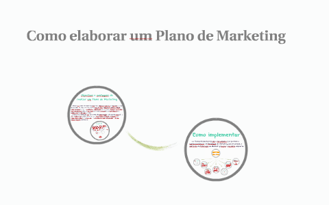 Como elaborar um Plano de Marketing by Jorge Oliveira on Prezi