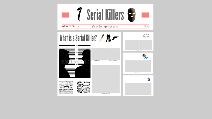 informative speech on serial killers