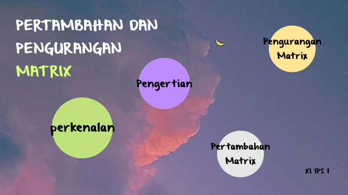 PERTAMBAHAN DAN PENGURANGAN MATRIX by sabathian on Prezi