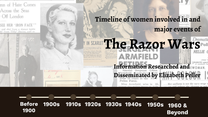 History of the Women in the Razor Wars by Elizabeth Peller on Prezi