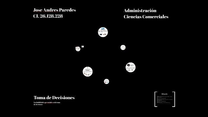 Toma de Decisiones by jose paredes on Prezi