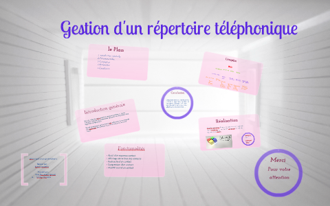  Répertoire téléphonique: Répertoire téléphonique et d