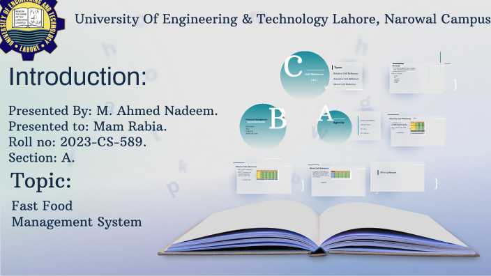 Fast Food Management System by Muhammad Ahmed Nadeem on Prezi