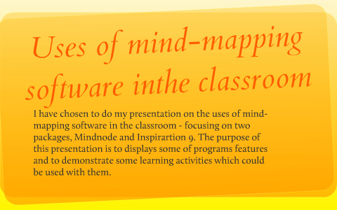 How concept maps can be used in the classroom by Helen Vickers on Prezi