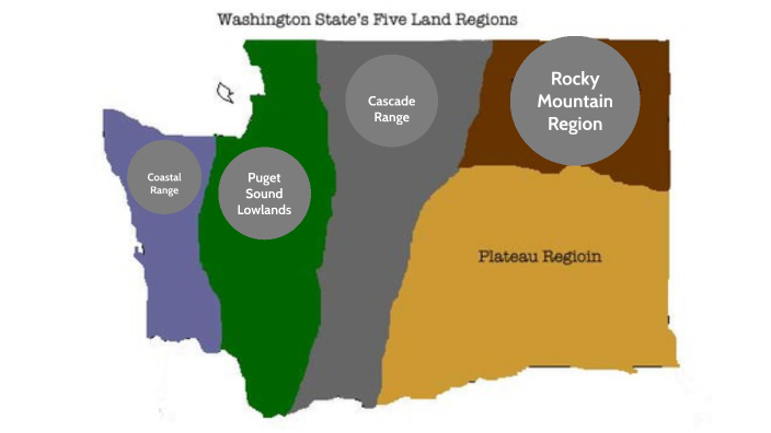 Washington State Regions by Madisyn Davis