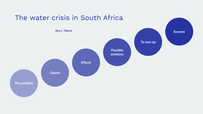 The water crisis in South Africa by Sine Lundsholt Tilahun on Prezi