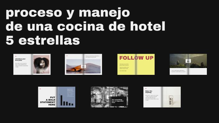 proceso y manejo de una cocina de un hotel 5 estrellas by ANDREA LOPEZ