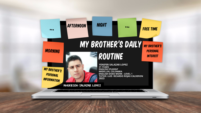 MY BROTHER'S DAILY ROUTINE by Yeni López on Prezi