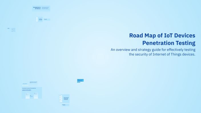 Road Map of IoT Devices Penetration Testing by Atta Ullah on Prezi