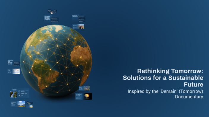 Rethinking Tomorrow: Solutions for a Sustainable Future by victor ...