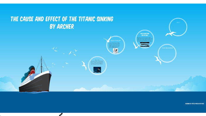 the economic impact of the titanic's sinking essay