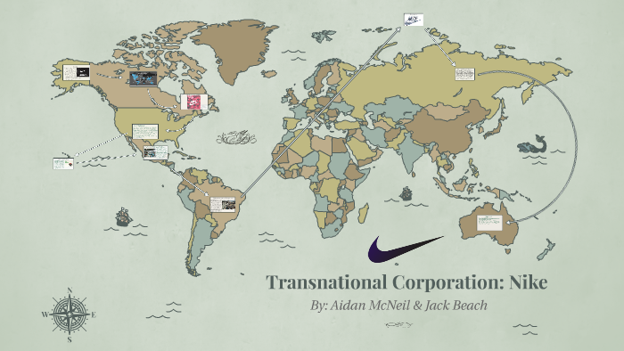 dood Mobiliseren Rationalisatie Transnational Corporation: Nike by Aidan McNeil