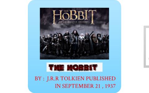 the hobbit book presentation