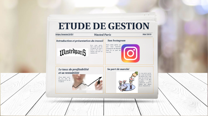 Diapo étude de gestion by Côme Aubailly on Prezi