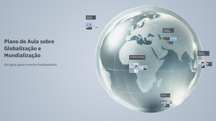 Plano de Aula sobre Globalização e Mundialização by historical on Prezi