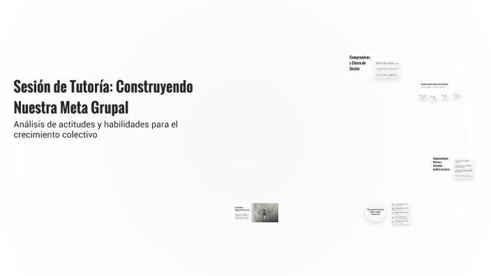 Sesión de Tutoría: Construyendo Nuestra Meta Grupal by Roger Rolando ...