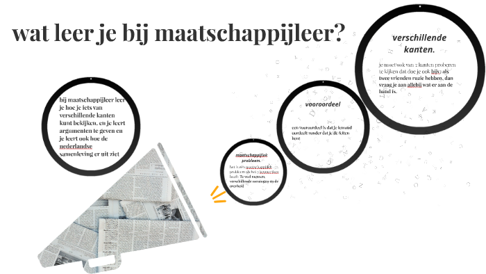 wat leer je bij maatschappijleer? by bilal akka on Prezi