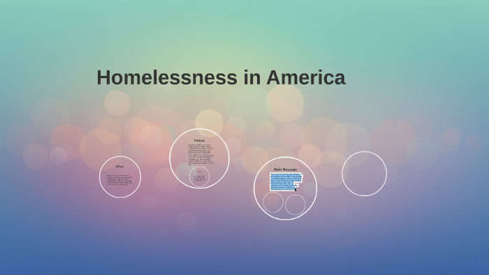 Homelessness in America by emily basela on Prezi