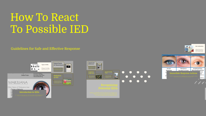 How To React To Possible IED by Kylie on Prezi