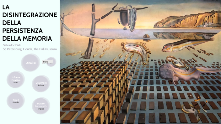 la disintegrazione della persistenza della memoria by Alessandra Di