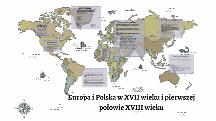 Europa i Polska w Xvii wieku i pierwszej połowie XVIII wieku by