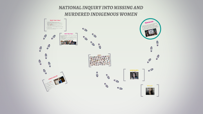 NATIONAL INQUIRY INTO MISSING AND MURDERED INDIGENOUS WOMEN by Anne ...