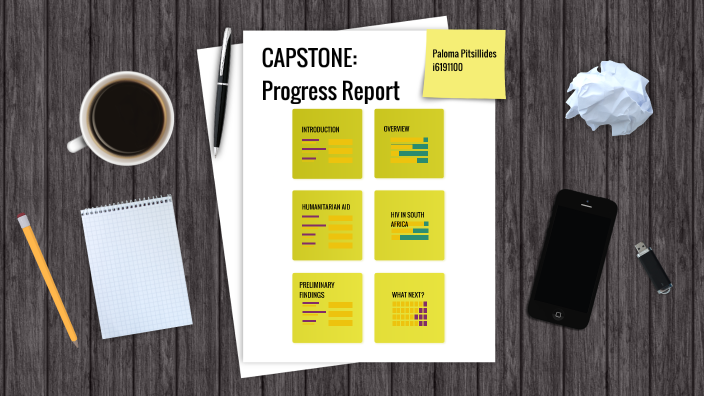 capstone project progress report