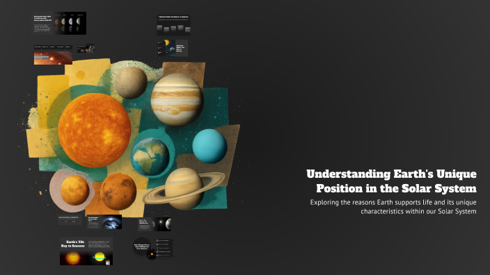 Understanding Earth's Unique Position in the Solar System by Nicholas ...
