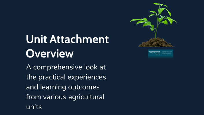 Unit Attachment Overview by vijay Gaikwad on Prezi