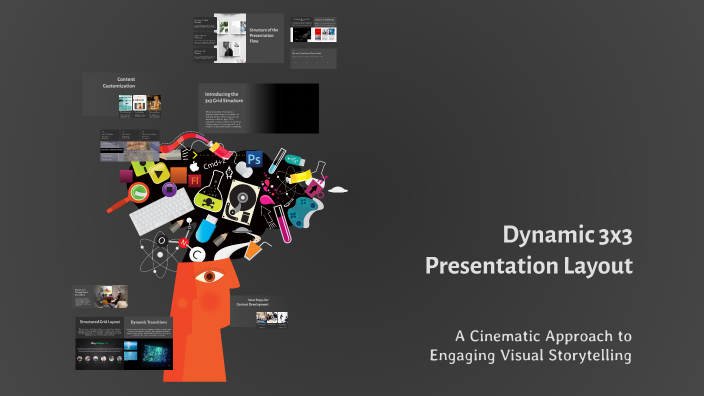 Dynamic 3x3 Presentation Layout by Matthew Perry on Prezi