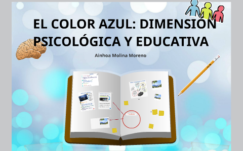 El color azul: Dimensión psicológica y educativa. by Ainhoa Molina Moreno