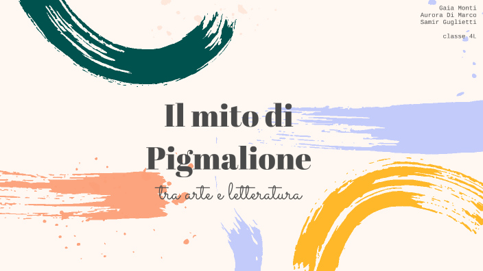 Il Mito Di Pigmalione By Gaia Monti On Prezi