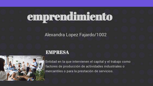 infografia emprendimiento by alexandra Fajardo on Prezi Design