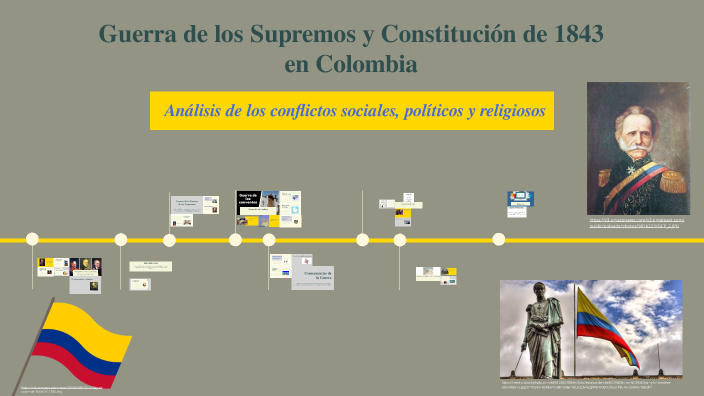 Guerra de los Supremos y Constitución de 1843 en Colombia by Diego Diaz ...