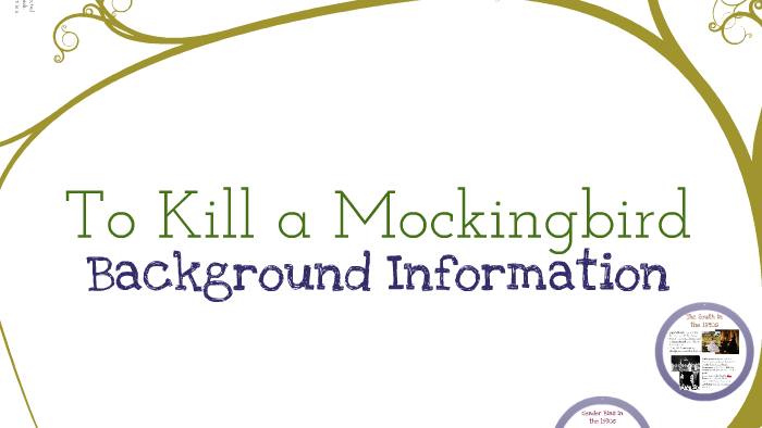 To Kill a Mockingbird Background Info by Lauren Axelrod on Prezi
