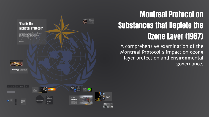 Montreal Protocol on Substances that Deplete the Ozone Layer (1987) by ...