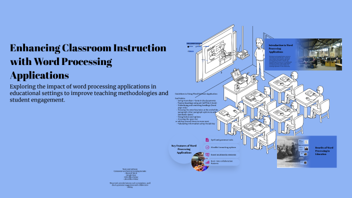 Word Processor Classroom Enhancing Classroom Instruction with Word Processing Applications by ...